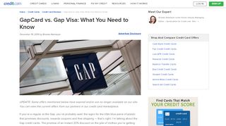 
                            10. GapCard vs. Gap Visa: What You Need to Know | Credit.com