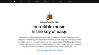 
                            8. GarageBand for Mac - Apple
