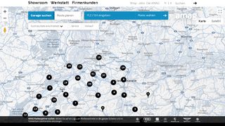 
                            3. Garagen Finder Map - amag.ch