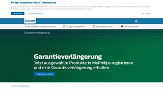 
                            5. Garantieverlängerung | Philips