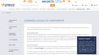 
                            11. Garanzie - Unieuro