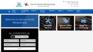
                            9. Garcia Honda Albuquerque | New & Used Honda Dealership serving ...