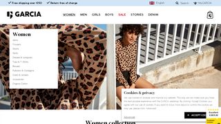 
                            4. GARCIA Women's clothing – Official GARCIA webshop