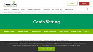 
                            13. Garda Vetting - Barnardos