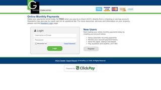 
                            6. Garden Communities - Online Payments - ClickPay