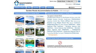 
                            12. Garden Route Accommodation & Hotels