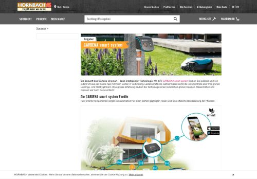 
                            7. GARDENA smart system bei HORNBACH Schweiz