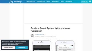 
                            13. Gardena Smart System bekommt neue Funktionen - mobiFlip