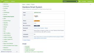 
                            9. Gardena Smart System - LoxBerry - loxwiki