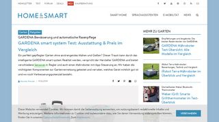 
                            7. GARDENA smart system Test: Ausstattung & Preis im Vergleich