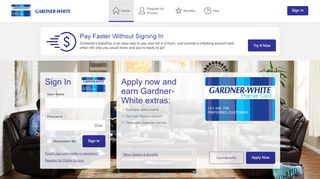 
                            12. Gardner-White Credit Card - Manage your account - Comenity