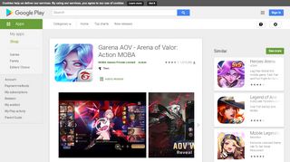 
                            3. Garena AOV - Arena of Valor: Action MOBA - Aplikasi di Google Play