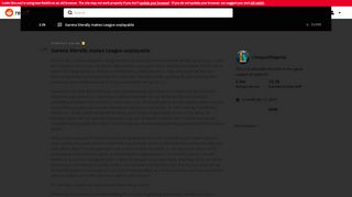 
                            9. Garena literally makes League unplayable : leagueoflegends - Reddit