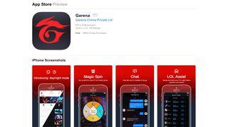 
                            12. Garena on the App Store - iTunes - Apple