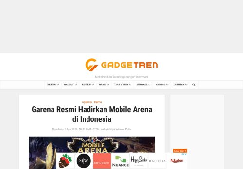 
                            13. Garena Resmi Hadirkan Mobile Arena di Indonesia | Gadgetren