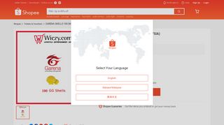 
                            8. GARENA SHELLS 100 (MALAYSIA) | Shopee Malaysia