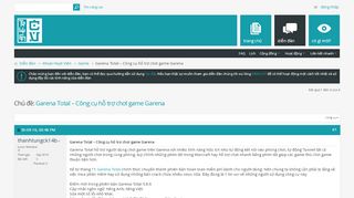 
                            13. Garena Total – Công cụ hỗ trợ chơi game Garena - Diễn Đàn Truyện ...