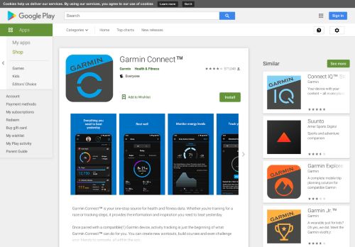 
                            5. Garmin Connect™ - Google Play のアプリ