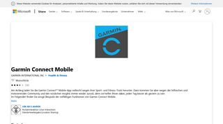 
                            8. Garmin Connect Mobile beziehen – Microsoft Store de-DE