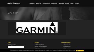 
                            11. Garmin - web4trainer