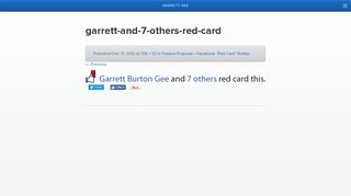 
                            12. garrett-and-7-others-red-card | Garrett Gee