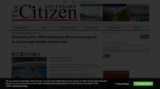 
                            11. Garrison joins VVS employee discount program to encourage public ...