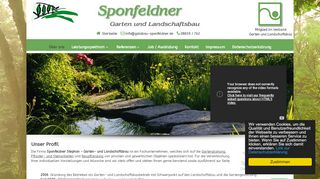 
                            10. Garten und Landschaftsbau Sponfeldner
