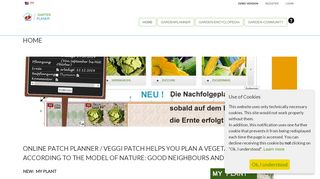
                            1. Gartenplaner Beetplaner - Beetplanung - Gemüseanbau ... - gp24.net
