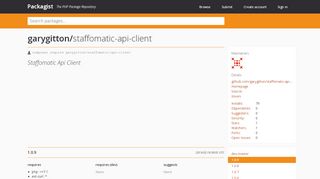 
                            12. garygitton/staffomatic-api-client - Packagist