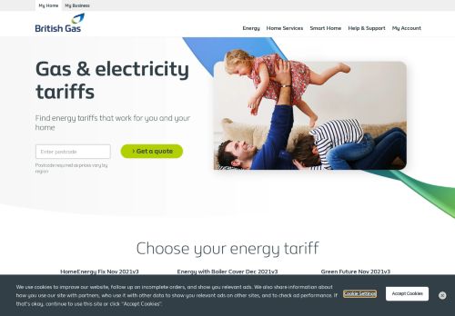 
                            13. Gas and Electricity - View Our Energy Prices - British Gas
