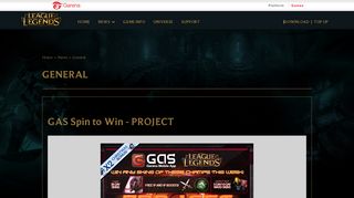 
                            5. GAS Spin to Win - PROJECT - LoL.ph - Garena