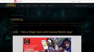 
                            10. GAS - Take a Magic Spin with Garena Mobile App! | LOL