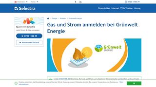 
                            7. Gas und Strom anmelden bei Grünwelt Energie | selectra.at