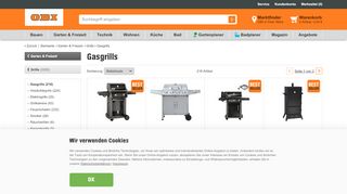 
                            9. Gasgrill online kaufen bei OBI