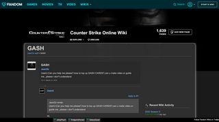 
                            12. GASH | Counter Strike Online Wiki | FANDOM powered by ...