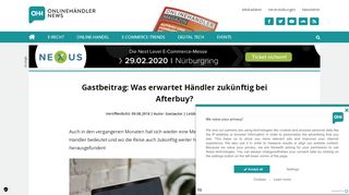 
                            10. Gastbeitrag: Was erwartet Händler zukünftig bei Afterbuy?