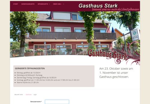 
                            11. Gasthaus Stark - Login