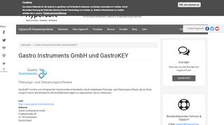 
                            6. Gastro Instruments GmbH und GastroKEY | Hypersoft Kassensysteme