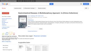 
                            12. Gastrointestinal Diseases: A Multidisciplinary Approach, 1e (Clinics ...