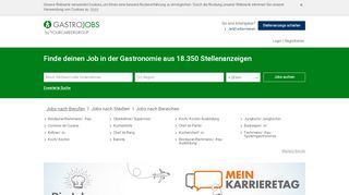 
                            7. GASTROJOBS: Jobbörse Gastronomie, Jobs Gastronomie ...