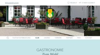 
                            8. Gastronomie im Club | FGC Glücksburg - Förde-Golf-Club