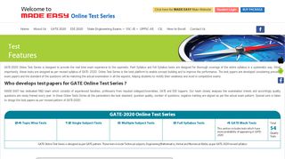 
                            5. GATE 2019 Online Test Series | Total 54 Quality Tests