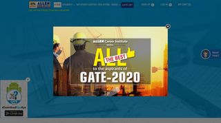 
                            2. GATE 2020 Online Test Series - ALLEN Career Institute Kota