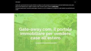 
                            9. Gate-away.com, il portale immobiliare per vendere case all'estero ...