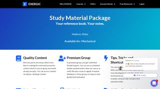 
                            5. GATE Study Material - EXERGIC