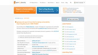 
                            13. gateasy.sib-spa.it XSS vulnerability | Open Bug Bounty | Website ...