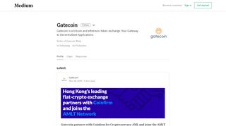 
                            10. Gatecoin - Medium