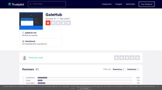 
                            4. GateHub reviews| Lees klantreviews over gatehub.net - Trustpilot