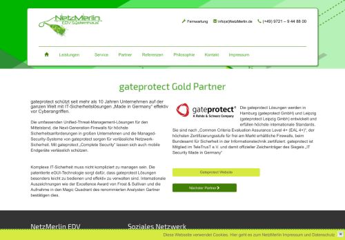 
                            9. GateProtect Gold Partner - Netzmerlin EDV Systemhaus