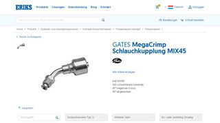 
                            8. GATES MegaCrimp Schlauchkupplung MIX45 | ERIKS shop LU